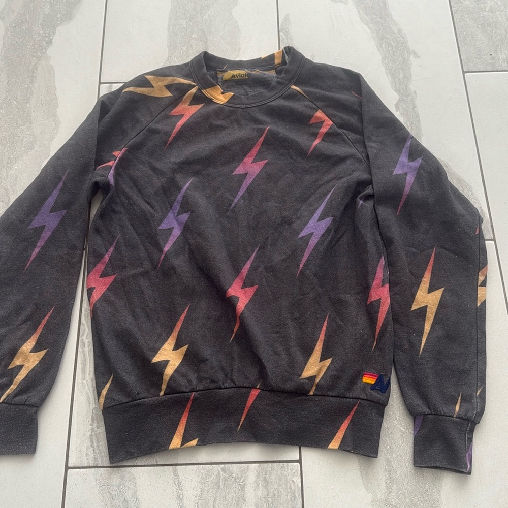 Aviator Nation Crew Sweatshirt in great condition! Xs